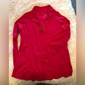 Tangerine workout top